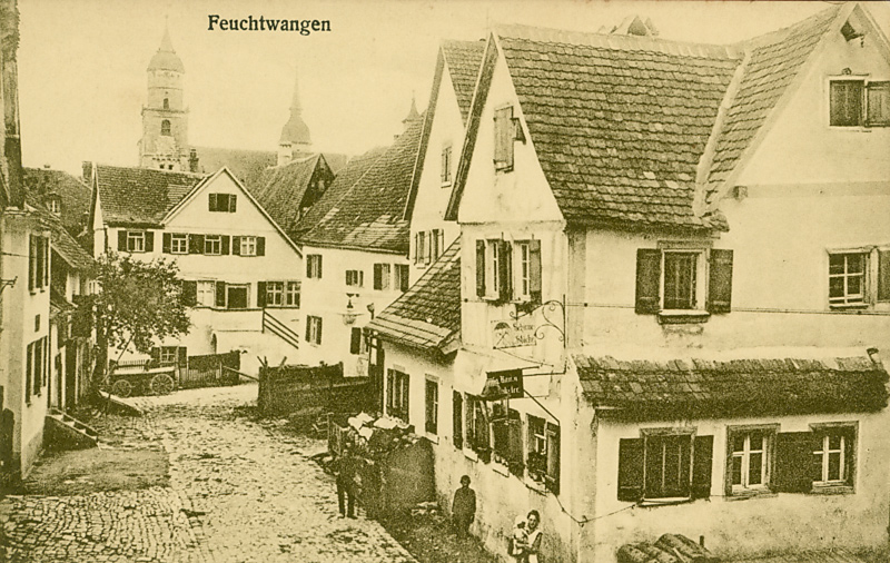 Postkarte von Feuchtwangen in alten Ansichten