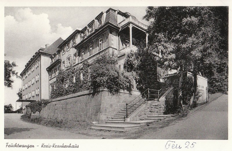 Postkarte von Feuchtwangen in alten Ansichten