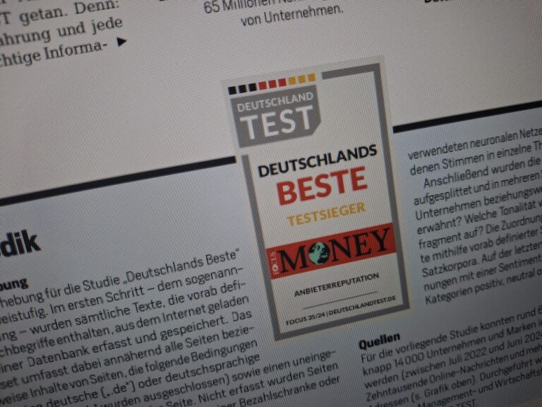 Das dritte Jahr in Folge zählen die Stadtwerke Feuchtwangen bei der großen nationalen Markenstudie "Deutschlands Beste" zu den fünf besten Energieversorgern des Landes.
