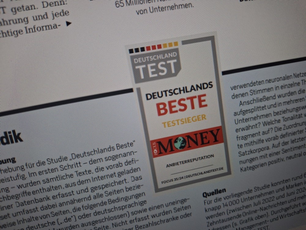 Das dritte Jahr in Folge zählen die Stadtwerke Feuchtwangen bei der großen nationalen Markenstudie "Deutschlands Beste" zu den fünf besten Energieversorgern des Landes.